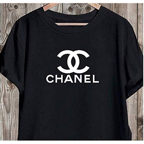 chanel logo t shirt|Chanel t shirt original.